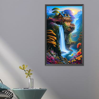 Mountains And Rivers - Full Square Drill Diamond Painting 40*65CM