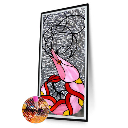 Shrimp - Full Round Drill Diamond Painting 30*70CM