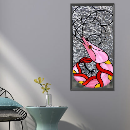 Shrimp - Full Round Drill Diamond Painting 30*70CM