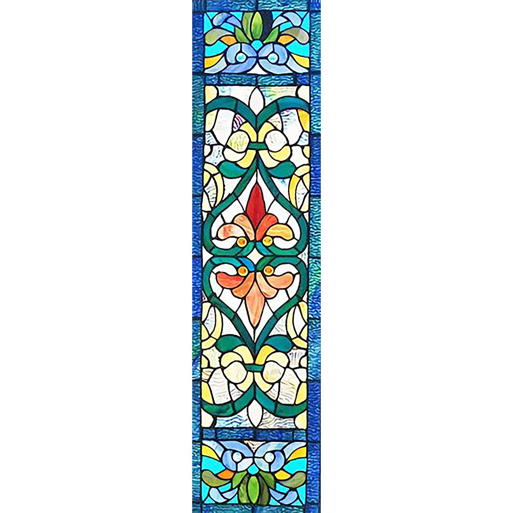 Painted Flowers - Full Round Drill Diamond Painting 30*120CM