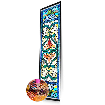 Painted Flowers - Full Round Drill Diamond Painting 30*120CM