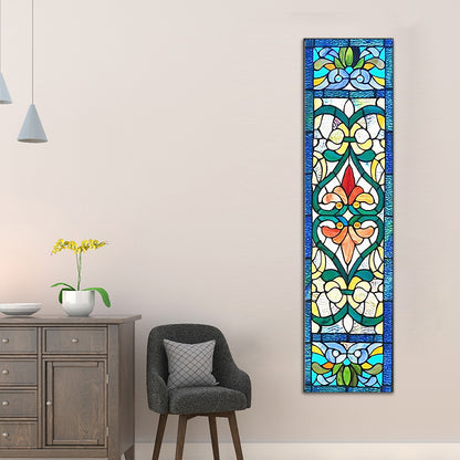 Painted Flowers - Full Round Drill Diamond Painting 30*120CM