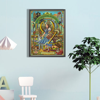 Wizard Of Oz Poster - Full Round Drill Diamond Painting 40*60CM