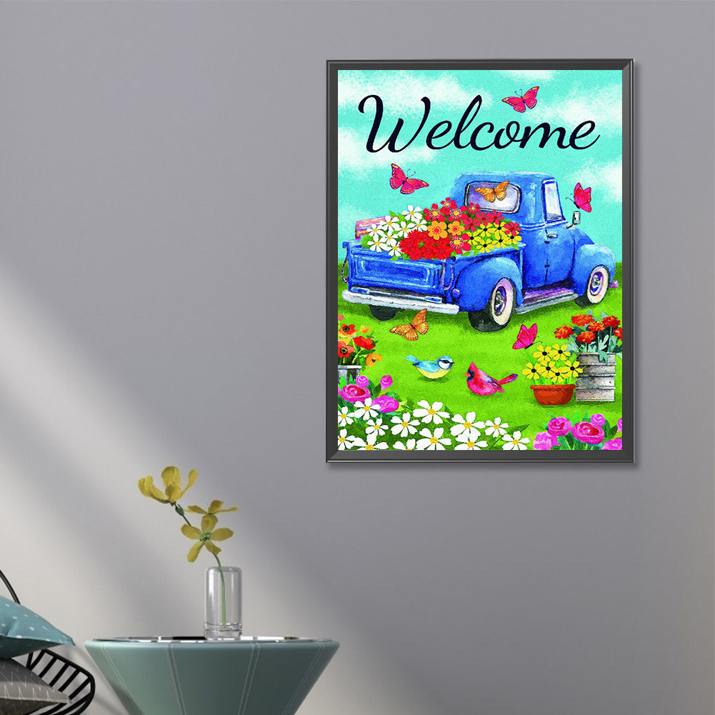 Floats - Full Round Drill Diamond Painting 40*60CM