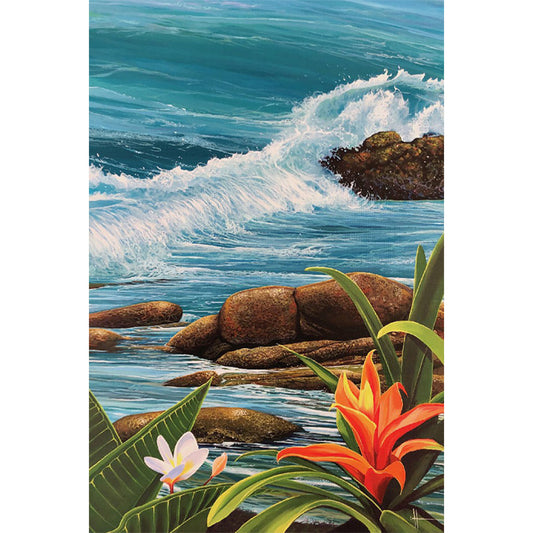 The Waves - Full Round Drill Diamond Painting 40*60CM