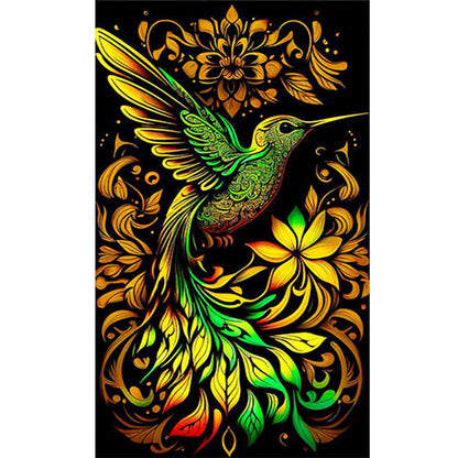 Hummingbird - Full Round Drill Diamond Painting 60*100CM