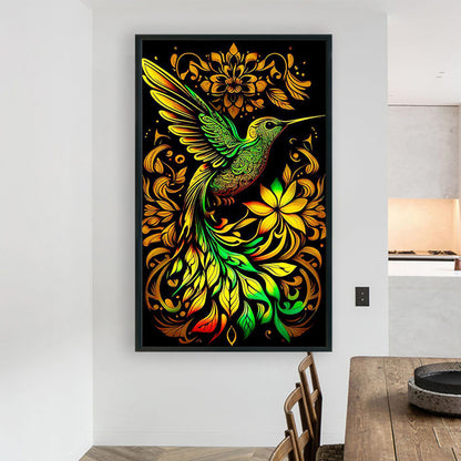 Hummingbird - Full Round Drill Diamond Painting 60*100CM