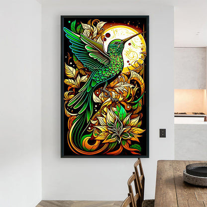 Hummingbird - Full Round Drill Diamond Painting 60*100CM