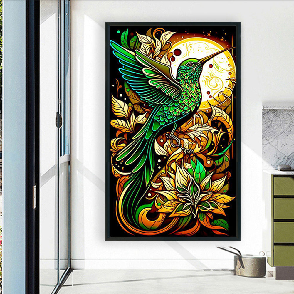 Hummingbird - Full Round Drill Diamond Painting 60*100CM