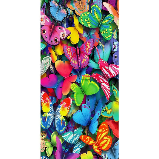 Butterflies - Full Round Drill Diamond Painting 40*80CM