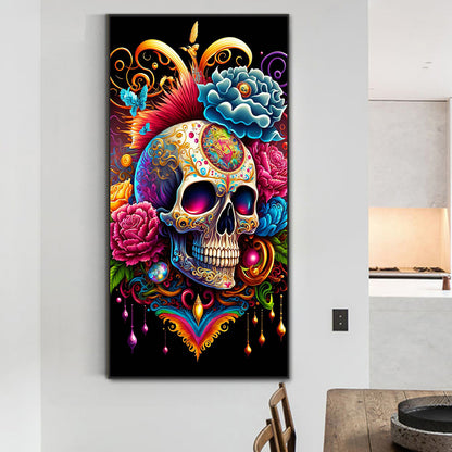 Skeleton - Full Round Drill Diamond Painting 40*80CM