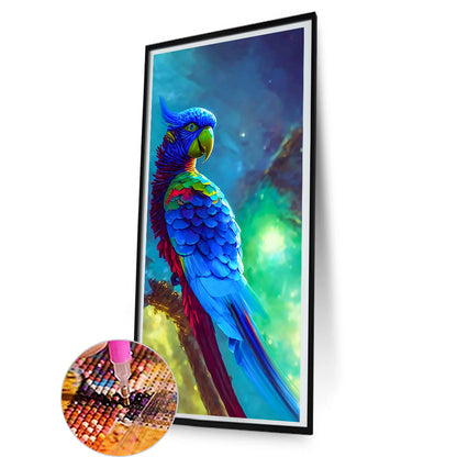 Parrot - Full Round Drill Diamond Painting 40*80CM