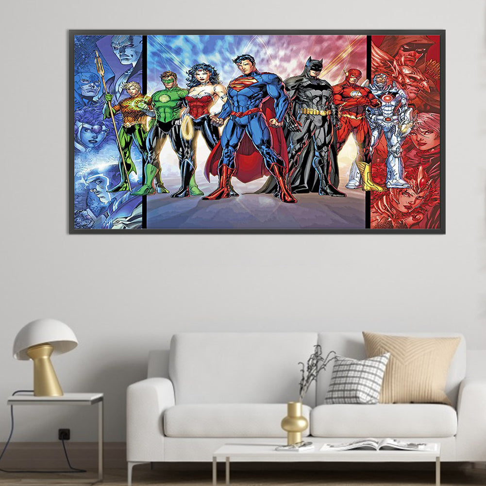 The Avengers - Full Square Drill Diamond Painting 85*45CM