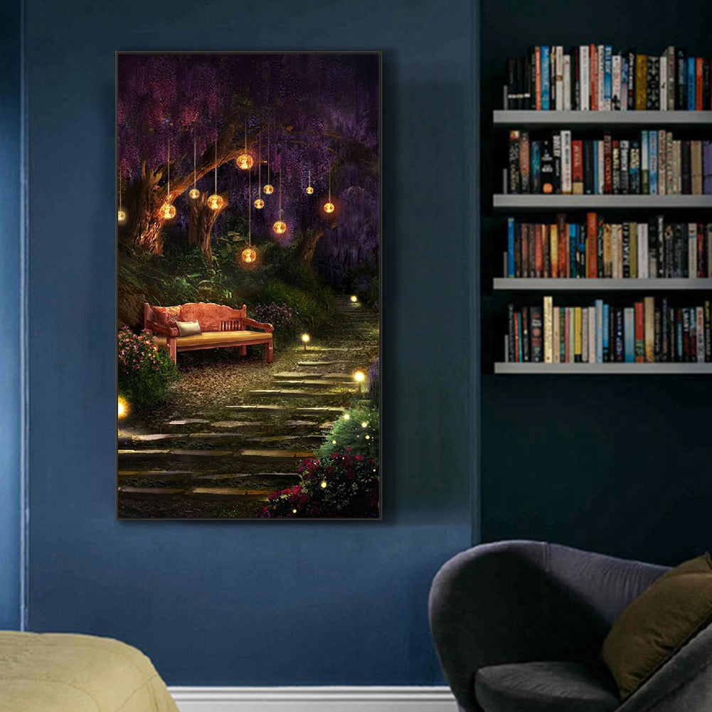Quiet Path - Full Round Drill Diamond Painting 45*80CM
