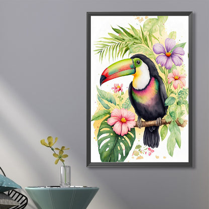 Toucan - Full Round Drill Diamond Painting 40*60CM