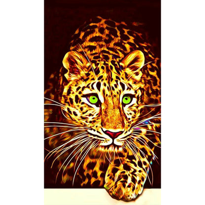 Leopard - Full Round Drill Diamond Painting 40*70CM