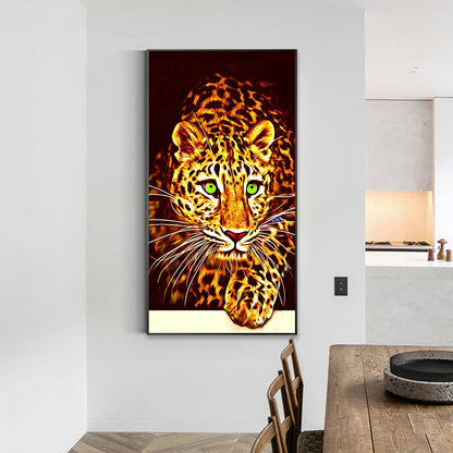 Leopard - Full Round Drill Diamond Painting 40*70CM