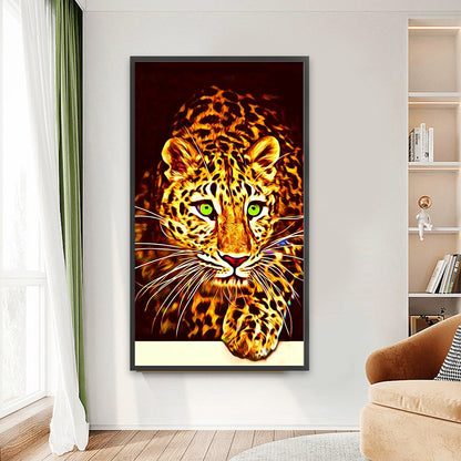 Leopard - Full Round Drill Diamond Painting 40*70CM