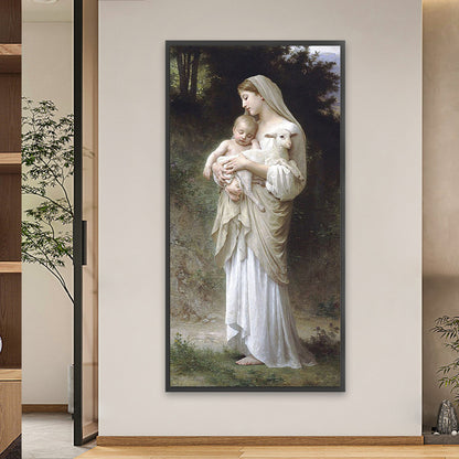 Virgin Mary - Full Square Drill Diamond Painting 40*80CM