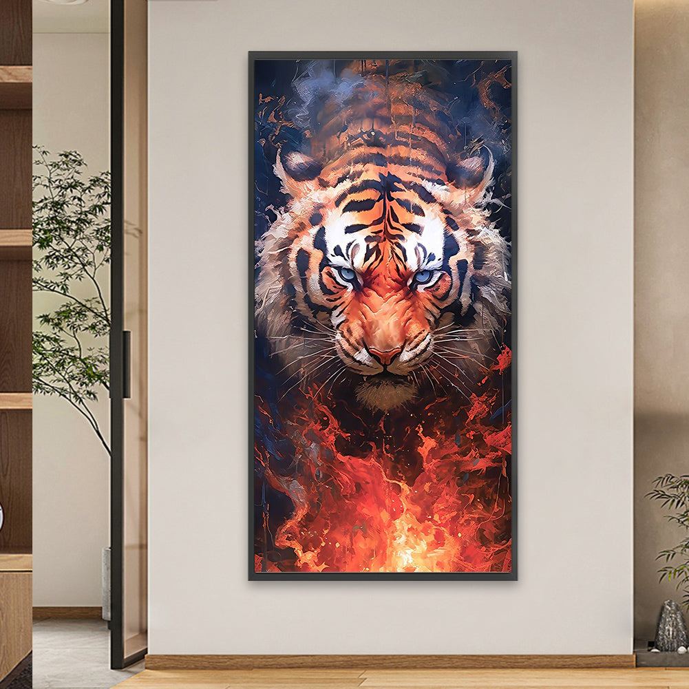 Tiger - Full Square Drill Diamond Painting 50x100CM