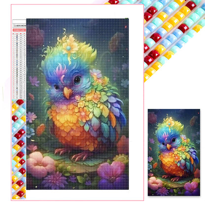 Colorful Bird - Full Square Drill Diamond Painting 60x100CM