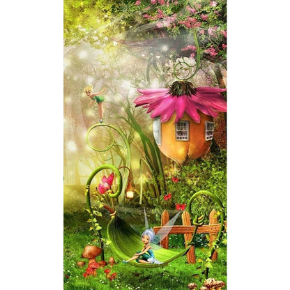 Forest Elves - Full Round Drill Diamond Painting 45*80CM