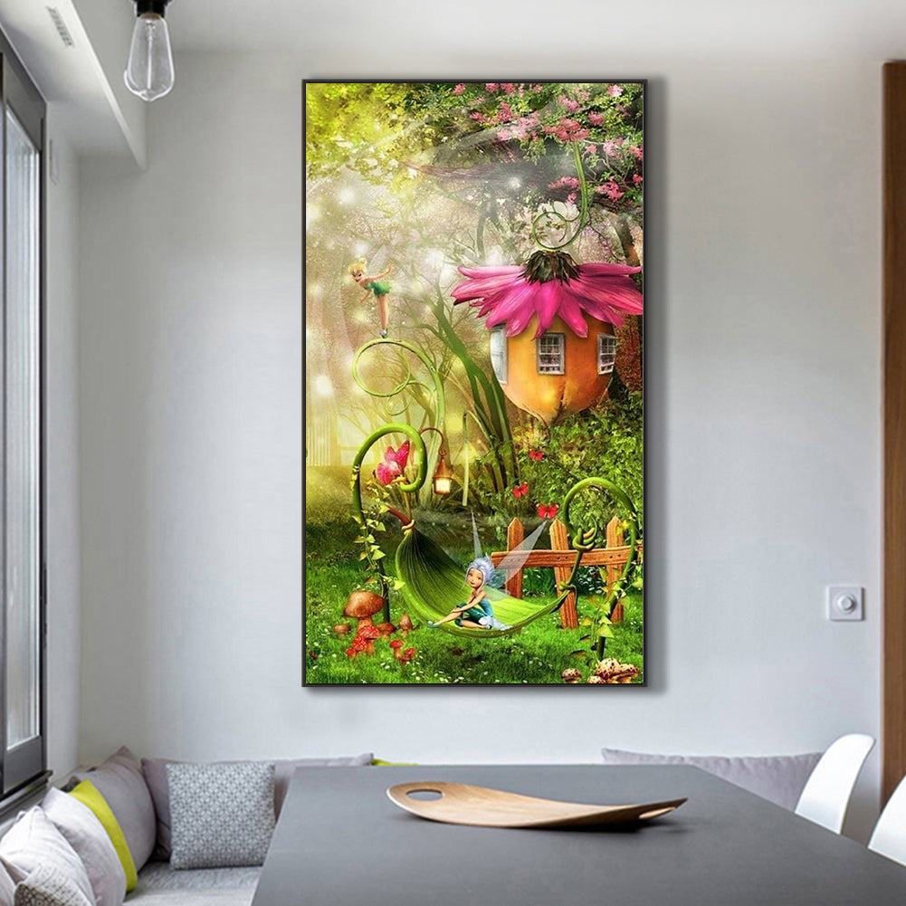 Forest Elves - Full Round Drill Diamond Painting 45*80CM