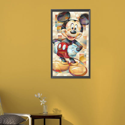 Disney Mickey Mouse - Full Round Drill Diamond Painting 30*60CM
