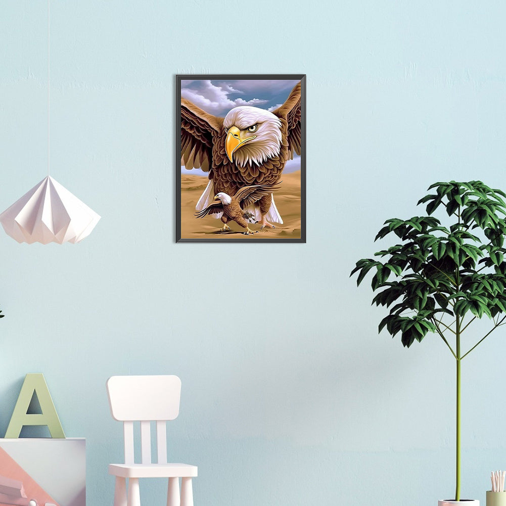 Eagle - Full Round Drill Diamond Painting 30*40CM