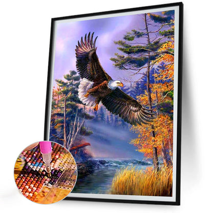 Eagle - Full Round Drill Diamond Painting 30*40CM