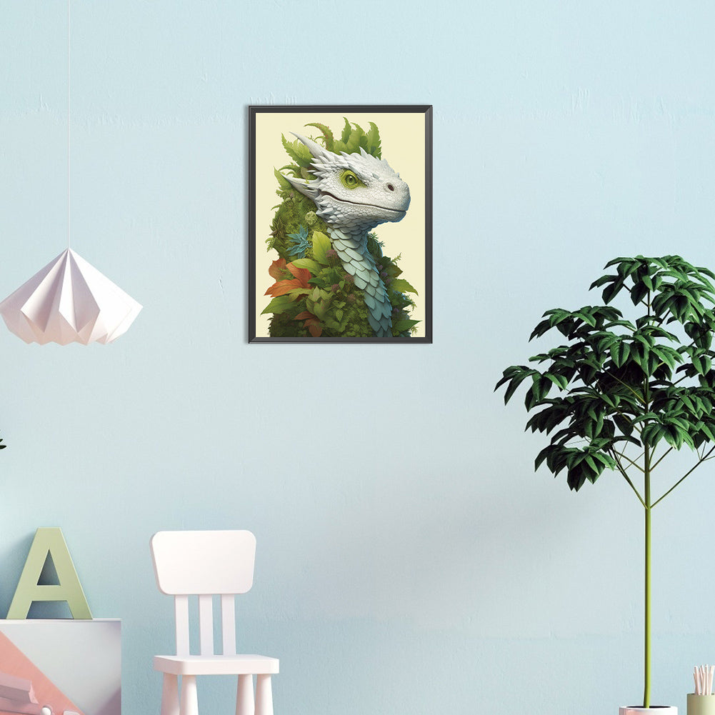 Herbivore - Full Round Drill Diamond Painting 30*40CM