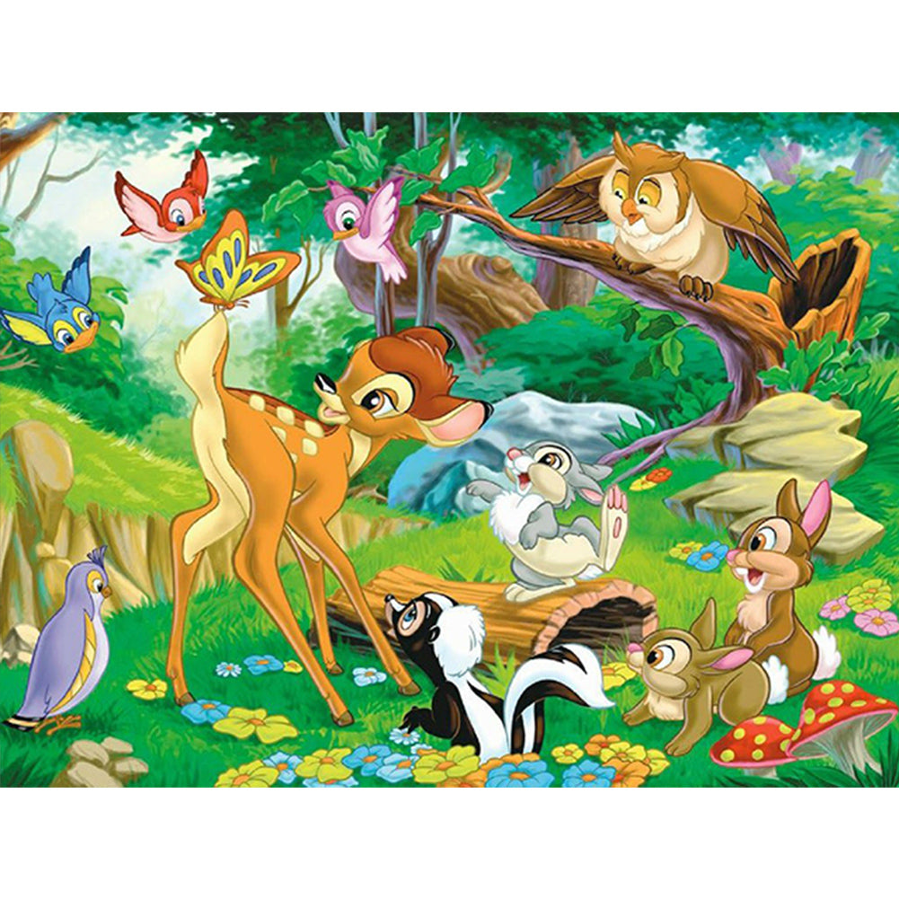 Fauna - Full Round Drill Diamond Painting 40*30CM