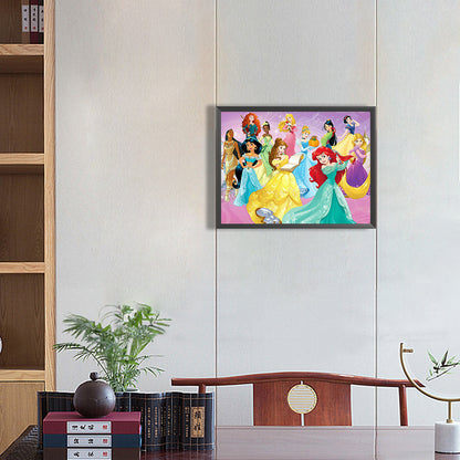 Princess Collection - Full Round Drill Diamond Painting 40*30CM