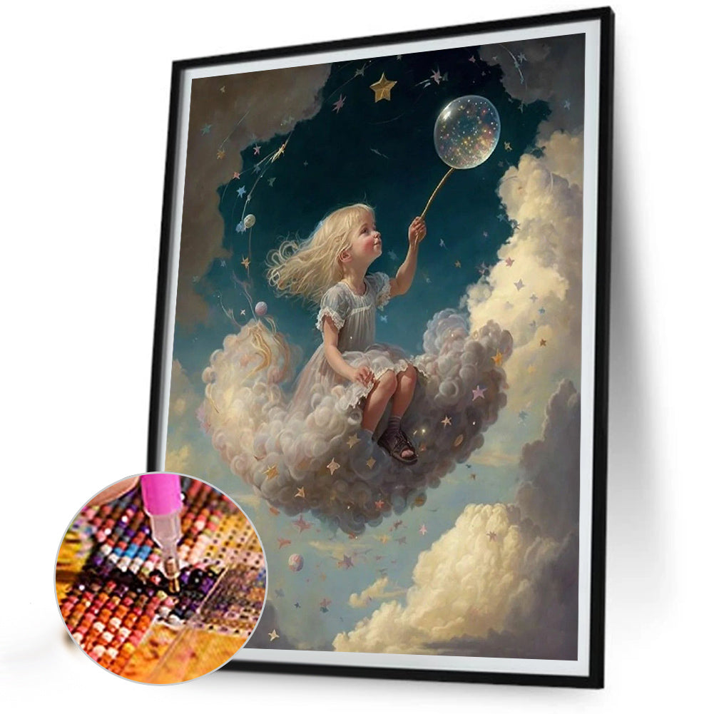 Angel Baby - Full Round Drill Diamond Painting 40*50CM