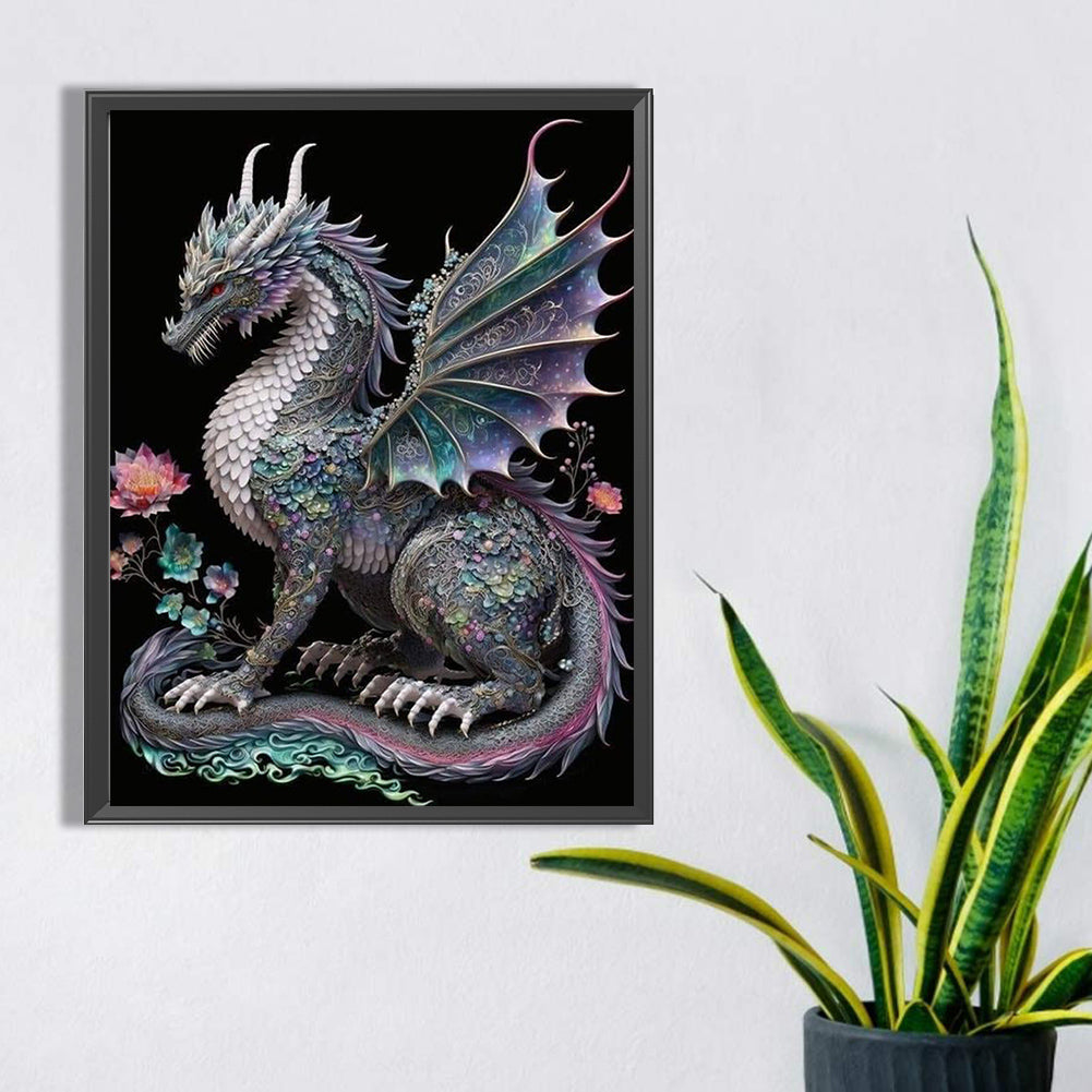 Dragon - Full Square Drill Diamond Painting 30*40CM