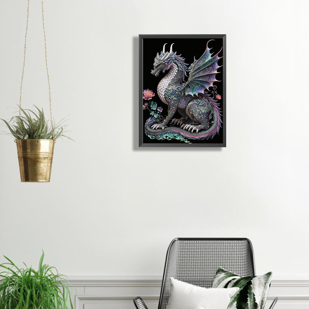 Dragon - Full Square Drill Diamond Painting 30*40CM