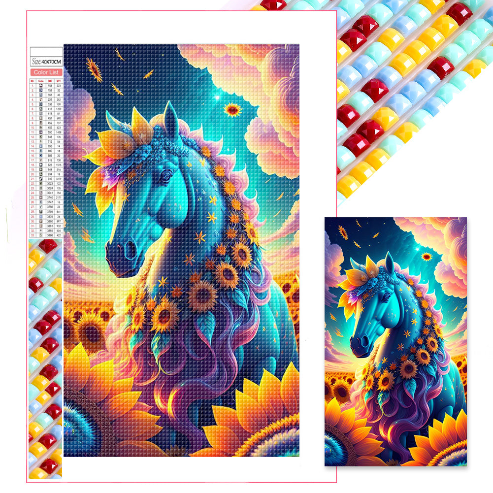 Horse - Full Square Drill Diamond Painting 40*70CM