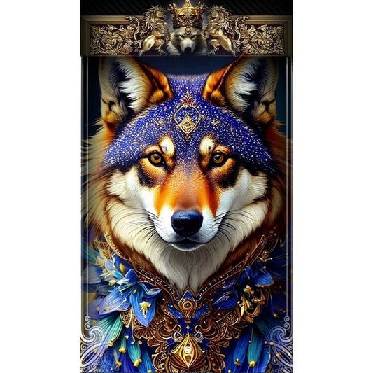 Wolf - Full Round Drill Diamond Painting 40*70CM