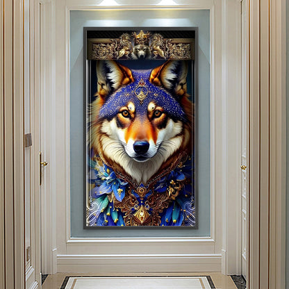 Wolf - Full Round Drill Diamond Painting 40*70CM
