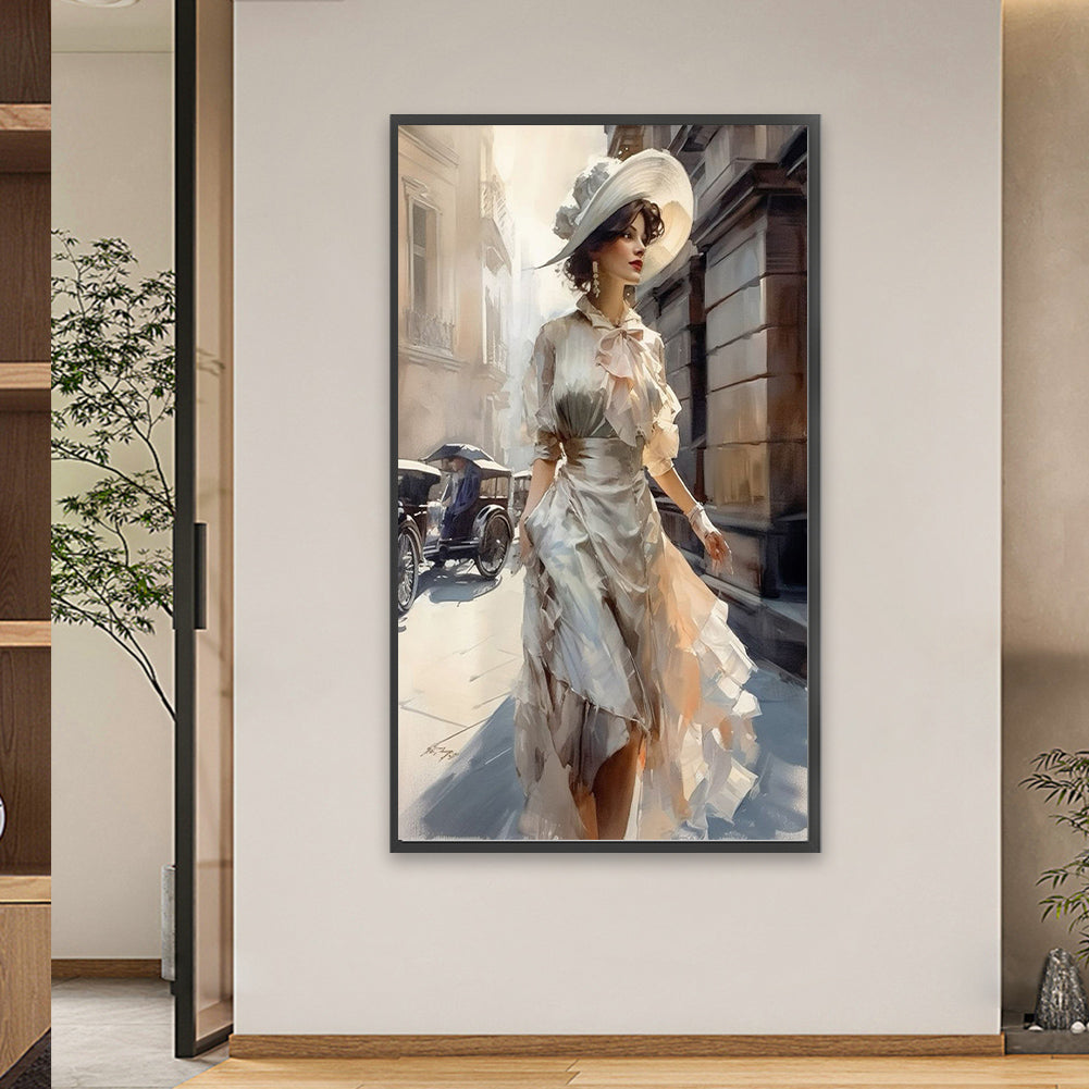 Lady - Full Square Drill Diamond Painting 40*70CM