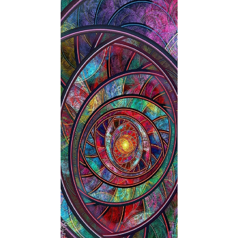 Mandala - Full Round Drill Diamond Painting 40*80CM