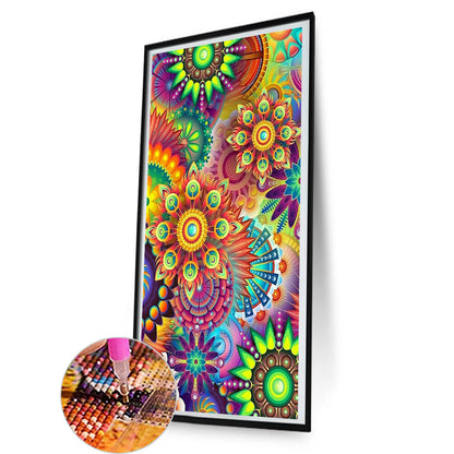 Mandala - Full Round Drill Diamond Painting 40*80CM