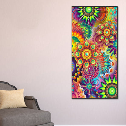 Mandala - Full Round Drill Diamond Painting 40*80CM