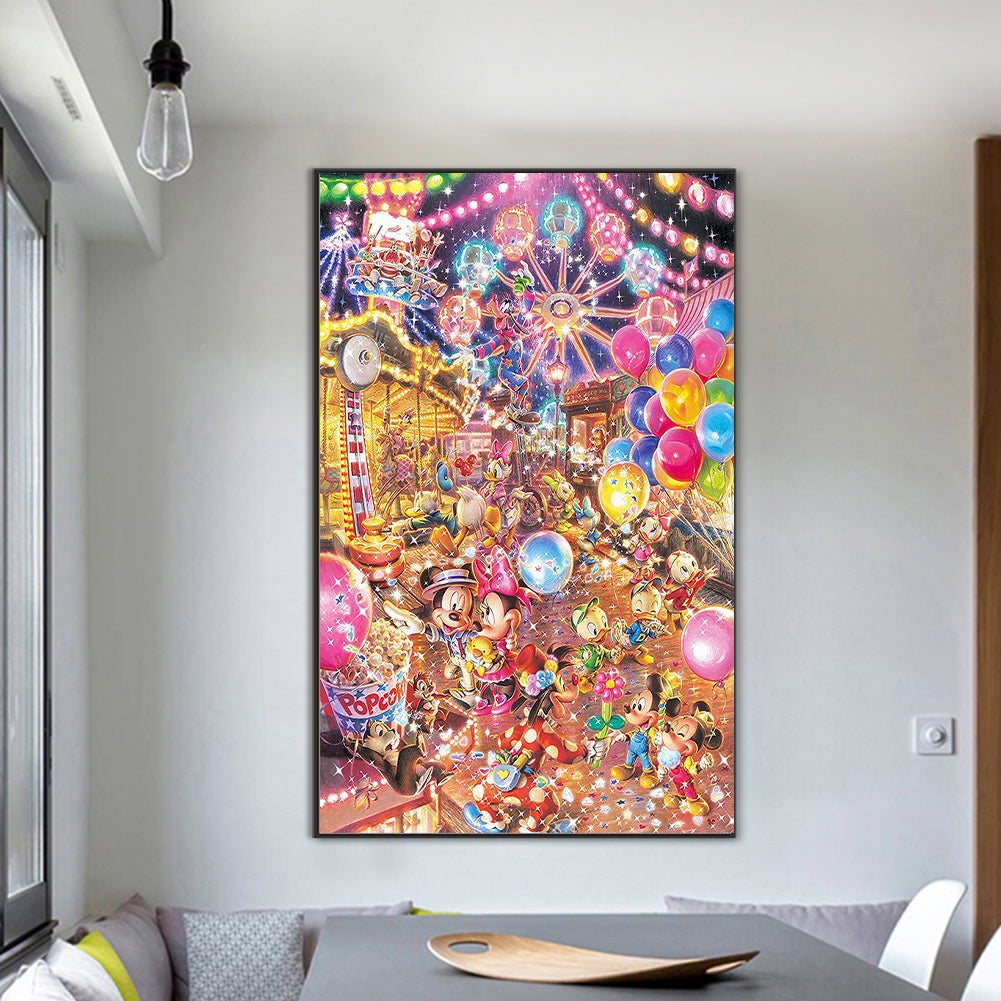 Disney Mickey Mouse - Full Round Drill Diamond Painting 50*80CM