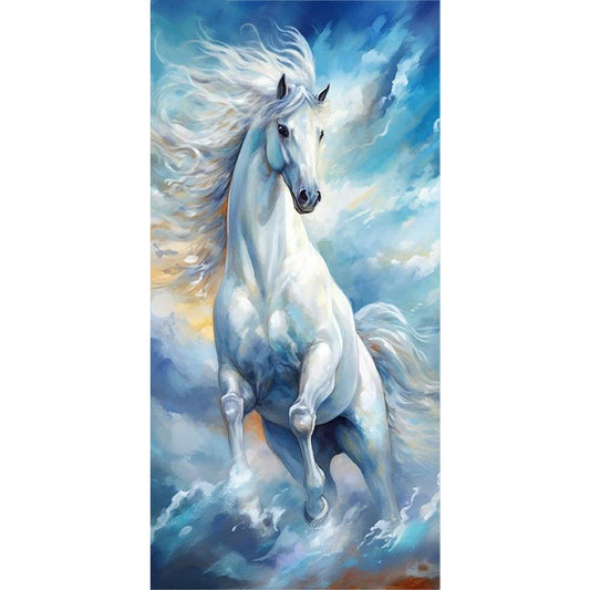 Horse - Full Round Drill Diamond Painting 40*80CM