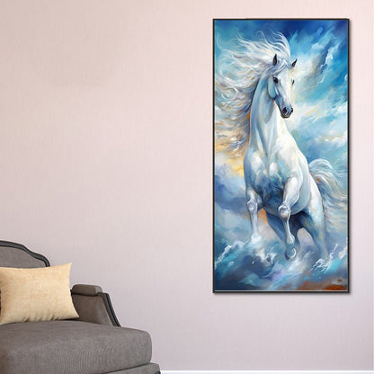 Horse - Full Round Drill Diamond Painting 40*80CM