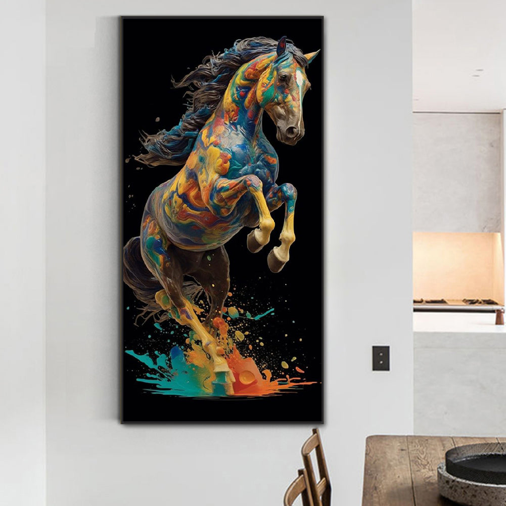 Horse - Full Round Drill Diamond Painting 40*80CM