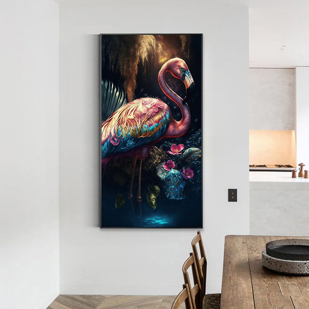 Flamingo - Full Round Drill Diamond Painting 40*70CM