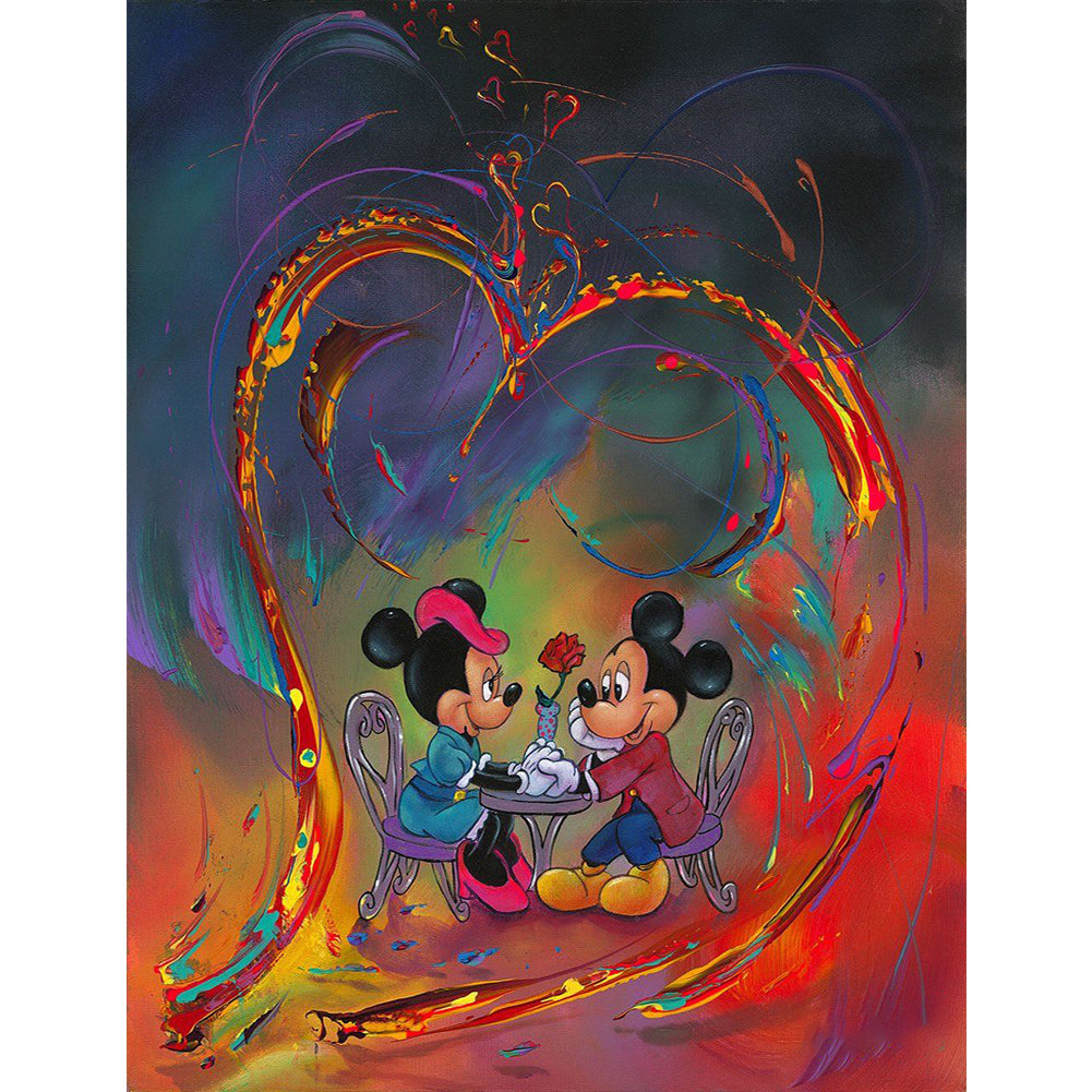 Mickey Mouse - Full Round Drill Diamond Painting 50*60CM