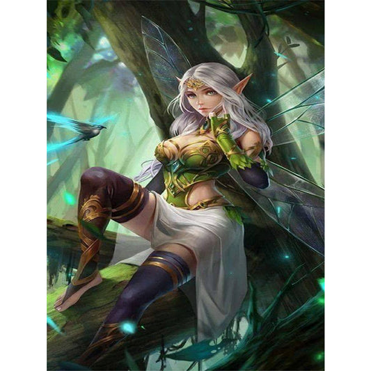 Forest Elves - Full Round Drill Diamond Painting 60*80CM